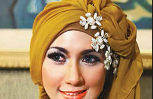 Model Hijab Pesta Mewah