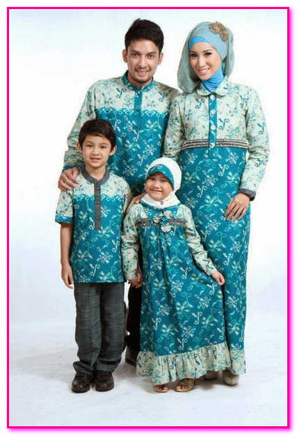 baju muslim couple keluarga