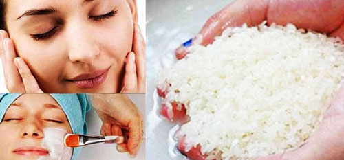 cara memutihkan wajah dengan tepung beras