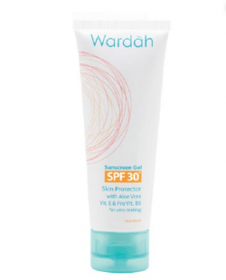 9. Wardah Sunscreen Gel SPF 30